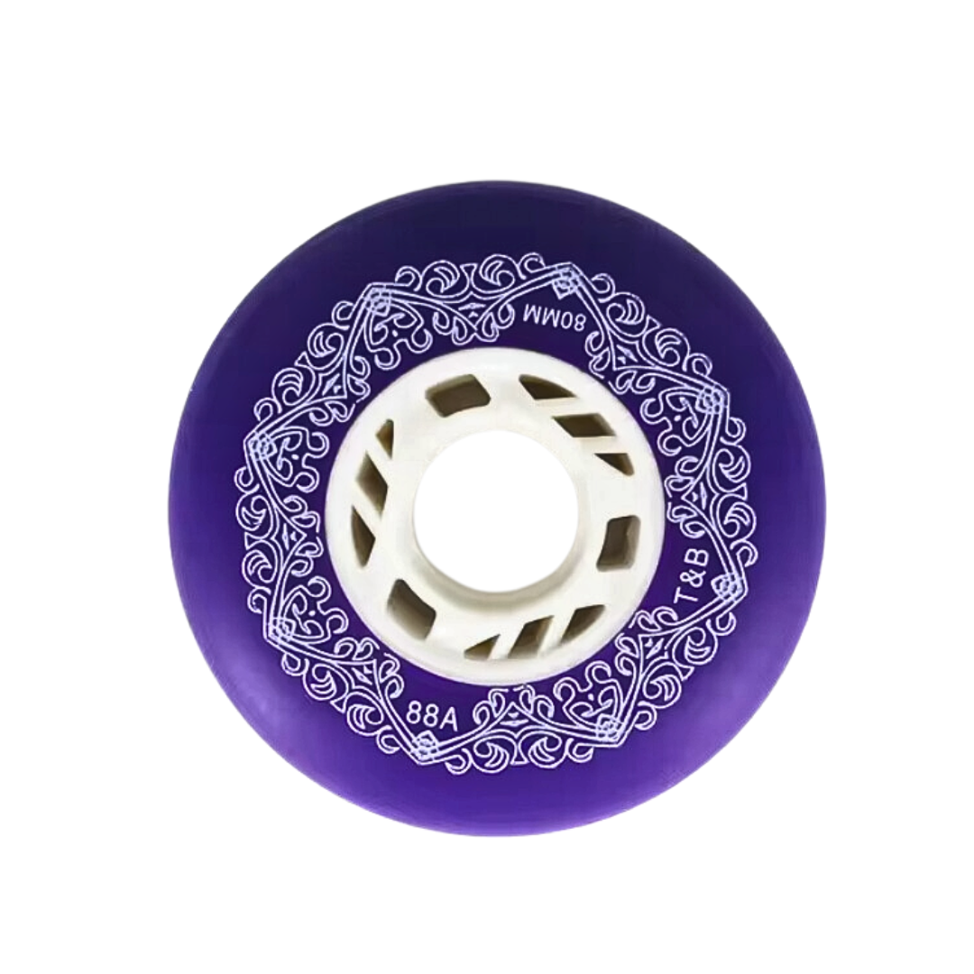 RUEDAS T&B 76MM 88A PURPLE