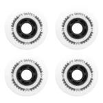 Spinner Blanco/Negro 80mm 88a X4 Unidades