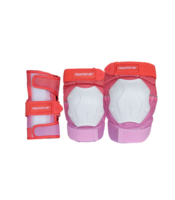 Pack Protecciones Powerslide – Standard Woman Pink