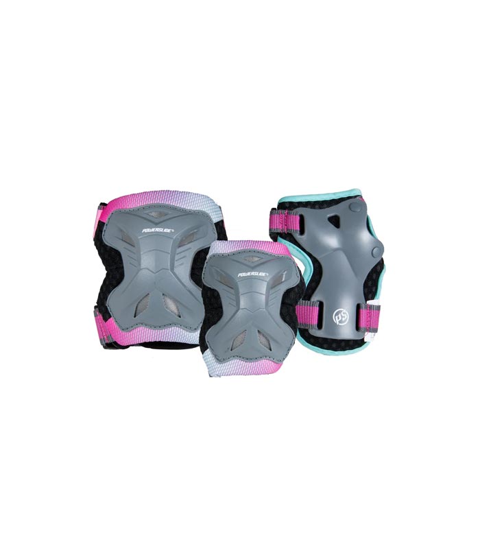 Pack protecciones powerslide kids girls